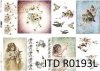 papier ryżowy decoupage kwiaty, dzieci, zwierzęta, ptaki*rice paper decoupage flowers, children, animals, birds